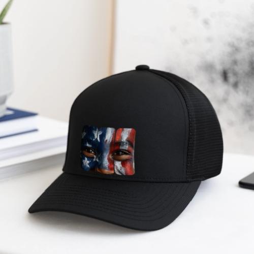 USA: Three Panels of Pride - Flexfit Fitted Baseball Cap