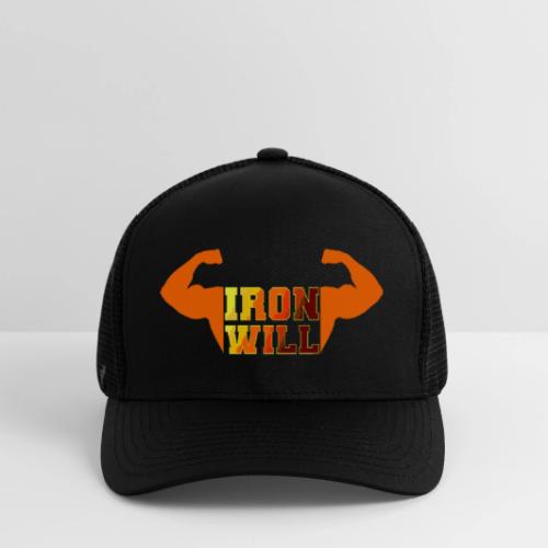 Bodybuilding: Iron Will Power - Flexfit Fitted Baseball Cap