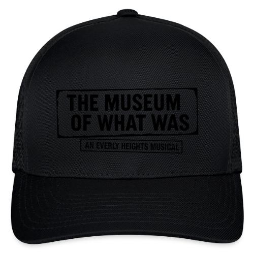 Museum of What Was Logo (Black) - Flexfit Fitted Baseball Cap