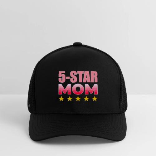 Five Stars Mom - Flexfit Fitted Baseball Cap