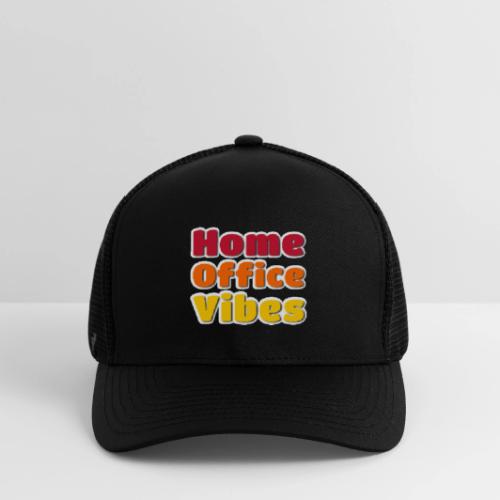 Home Office Vibes Remote Work Design - Flexfit Fitted Baseball Cap