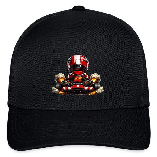Carcadelogoracerback - Flexfit Fitted Baseball Cap