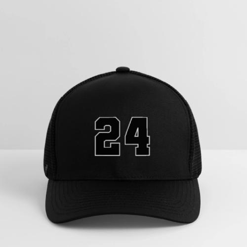 Varsity Number 24 College Font - Flexfit Fitted Baseball Cap