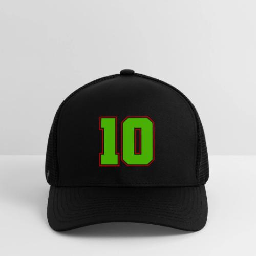 The Magic Number 10 - Flexfit Fitted Baseball Cap