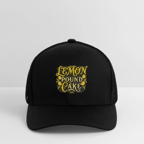 Lemon Pound Cake Vintage Flourish - Flexfit Fitted Baseball Cap