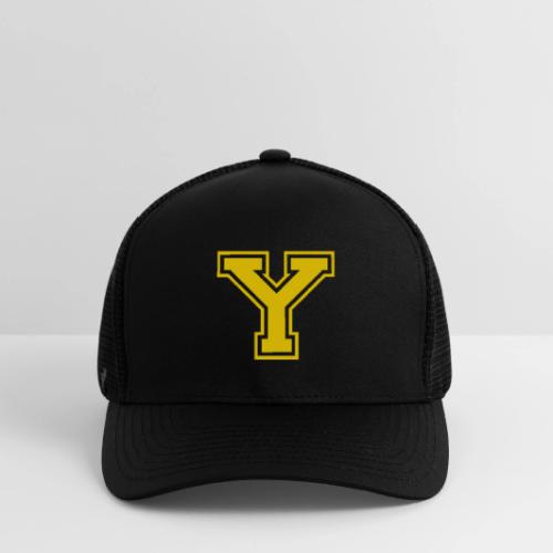Letter Y – Capital Athletic Alphabet Monogram - Flexfit Fitted Baseball Cap