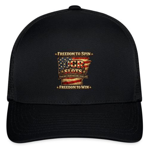 Freedom to Spin Arkansas Caps & Mugs - Flexfit Fitted Baseball Cap