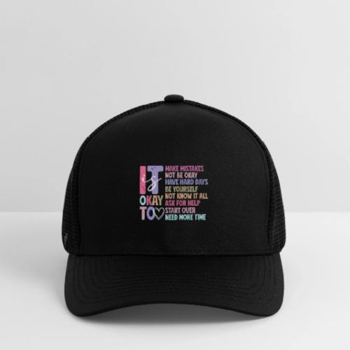 Harmony Collection - It s Okay To Make Mistakes - Flexfit Fitted Baseball Cap