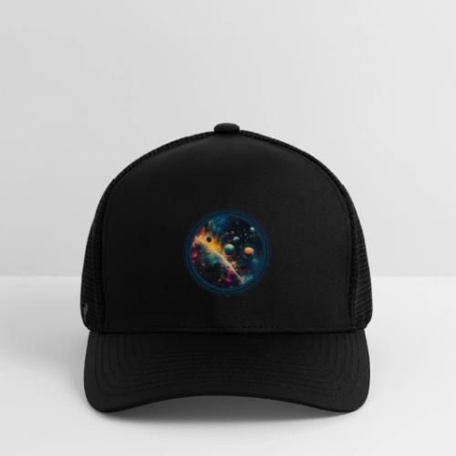 Painted Planetscape - Flexfit Fitted Baseball Cap