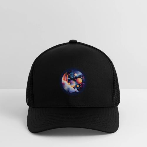 Floating Planetscape - Flexfit Fitted Baseball Cap