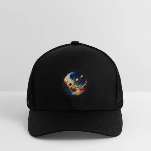 Chaotic Color Planets - Flexfit Fitted Baseball Cap