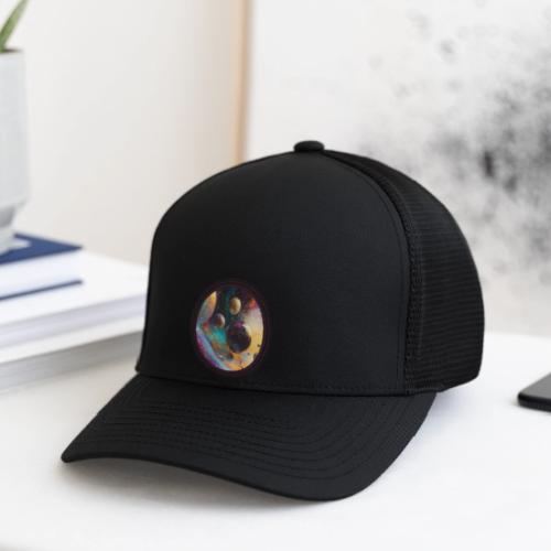 Planets in the Abstract - Flexfit Fitted Baseball Cap