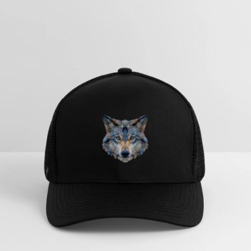 Wolf: Chromatic Wild Gaze - Flexfit Fitted Baseball Cap