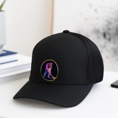 Hockey: Neon Ice Rush - Flexfit Fitted Baseball Cap