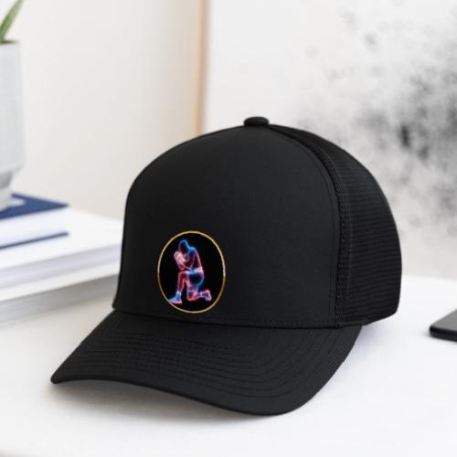 Neon Boxing Focus - Flexfit Fitted Baseball Cap