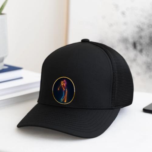 Neon Golf Motion - Flexfit Fitted Baseball Cap
