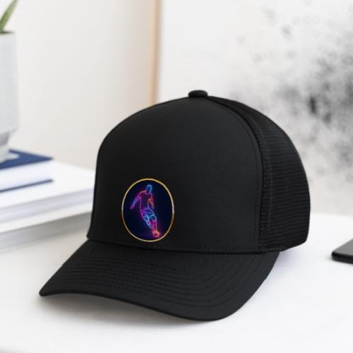 Soccer: Neon Golden Goal - Flexfit Fitted Baseball Cap
