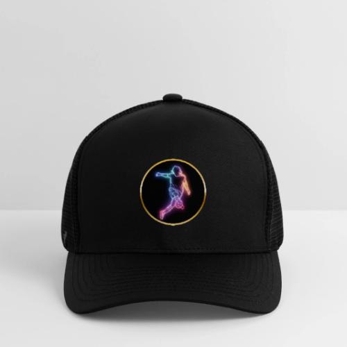 Soccer: Neon Goal Fusion - Flexfit Fitted Baseball Cap