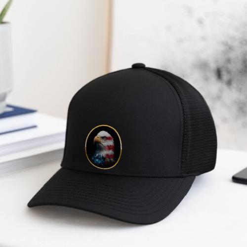 USA: Liberty Emblem - Flexfit Fitted Baseball Cap