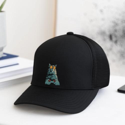 Cat: Fluff Mode On - Flexfit Fitted Baseball Cap