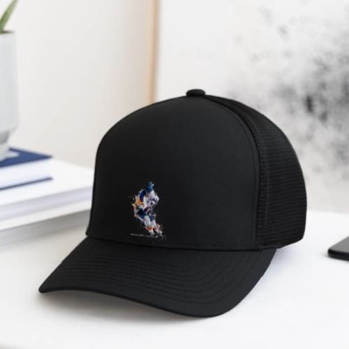 Hockey: Icy Streaks - Flexfit Fitted Baseball Cap