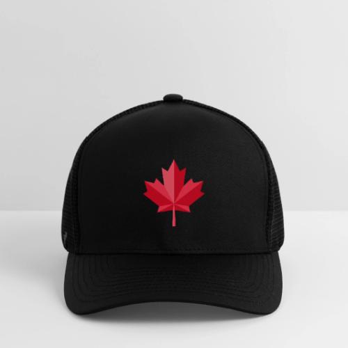Canadian red maple leaf - Flexfit Fitted Baseball Cap