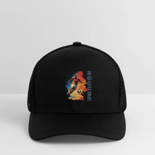 Soccer Action Pulse - Flexfit Fitted Baseball Cap