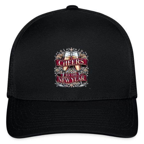 New Year's Champagne T-Shirt - Flexfit Fitted Baseball Cap