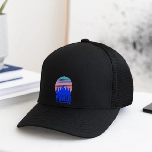 Power Of The Wolf - Flexfit Fitted Baseball Cap