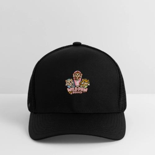 Wild Paw Squad Cute Animal Friends - Flexfit Fitted Baseball Cap