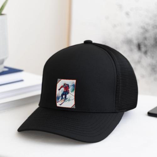 Skiing is Life - Flexfit Fitted Baseball Cap