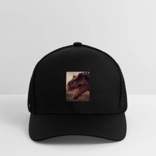 T Rex Roaring Close-Up Design - Flexfit Fitted Baseball Cap