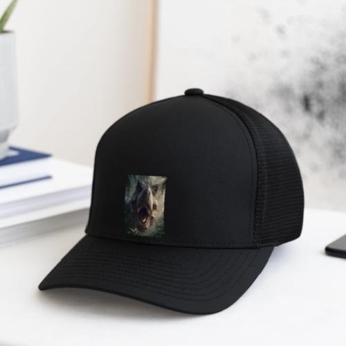 T Rex Jungle Roar Design - Flexfit Fitted Baseball Cap