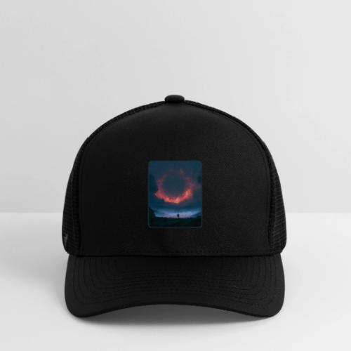 Supernova Reflection Space Scene - Flexfit Fitted Baseball Cap