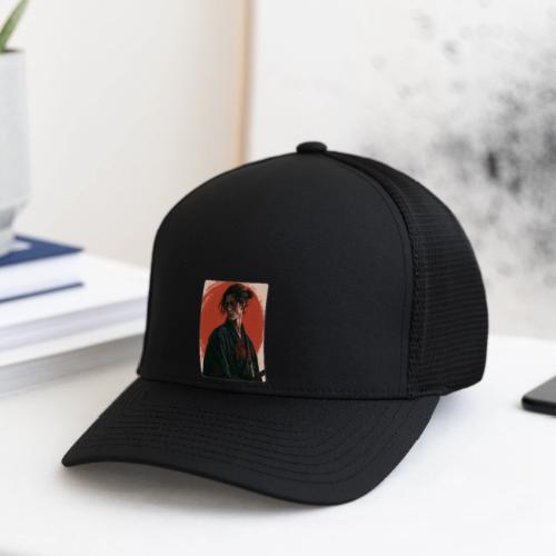 Samurai Beneath the Red Sun - Flexfit Fitted Baseball Cap