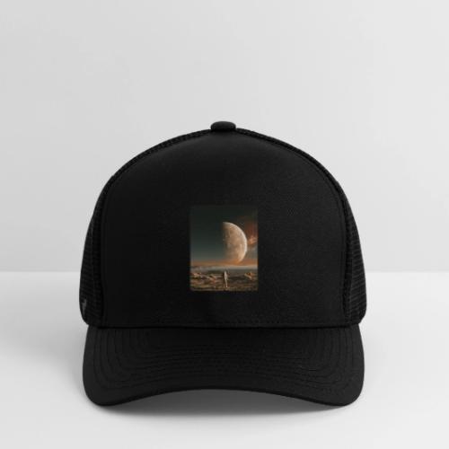 Astronaut on an Alien Moon - Flexfit Fitted Baseball Cap