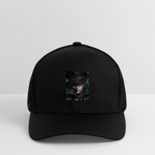Dark Anime Pirate Warrior - Flexfit Fitted Baseball Cap