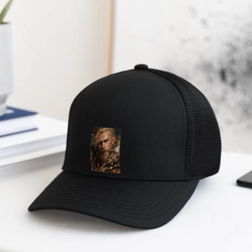 Battle-Scarred Viking Warrior - Flexfit Fitted Baseball Cap