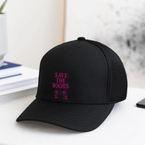 Save the boobs! - Flexfit Fitted Baseball Cap