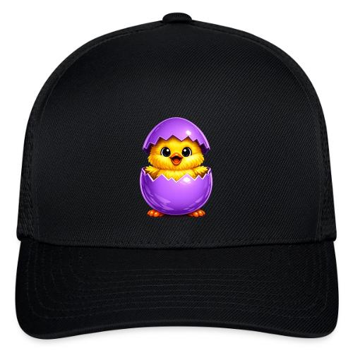Easter Chick Purple - Flexfit Fitted Baseball Cap