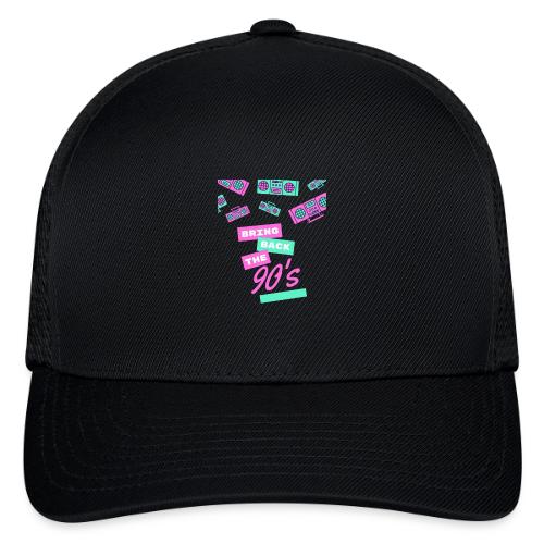 Bring Back The 90s Nostalgia Design| Retro 90s Art - Flexfit Fitted Baseball Cap