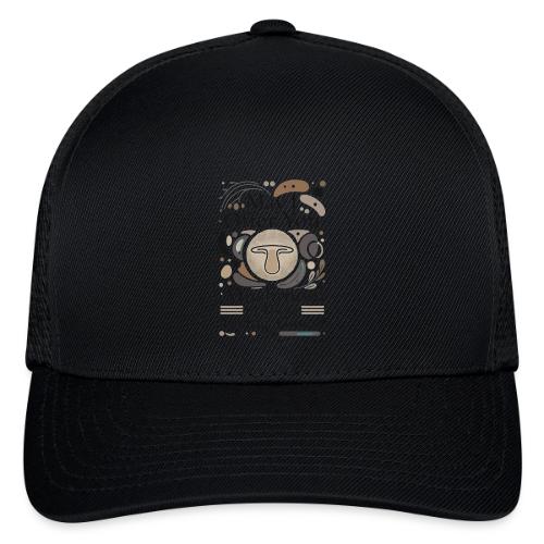 Mushroom in These Trying Times T-Shirt - Flexfit Fitted Baseball Cap