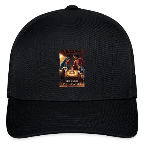 Nativity Manger T-Shirt - Flexfit Fitted Baseball Cap