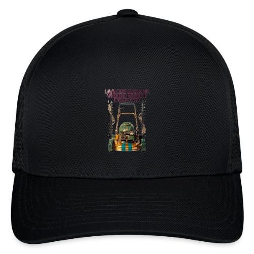 Lawn Care Gladiator T Shirt - Flexfit Fitted Baseball Cap