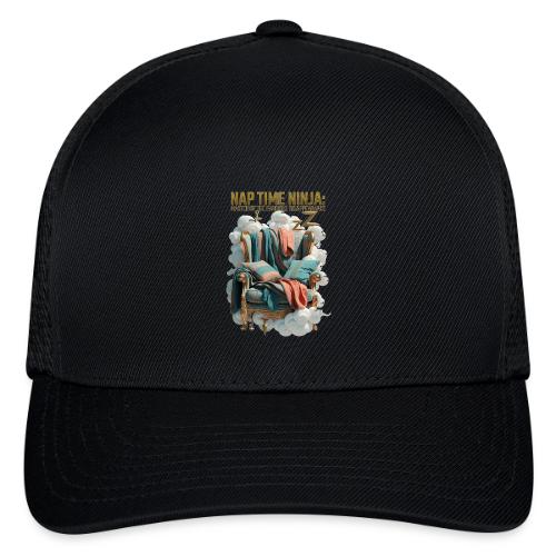 Nap Time Ninja T Shirt - Flexfit Fitted Baseball Cap