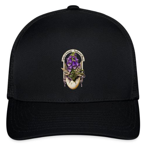 Spring Serenity Foxglove Tee, Easter Gift for wife - Flexfit Fitted Baseball Cap