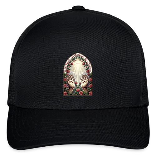 Easter By His Wounds Healed T Shirt, Renewal Gift - Flexfit Fitted Baseball Cap