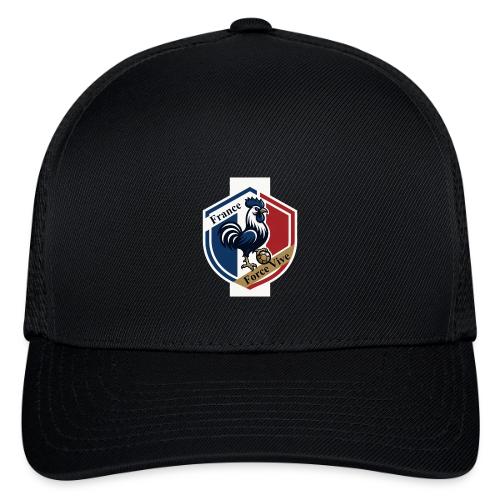 France Rooster T-Shirt, Bleu-Blanc-Rouge gift - Flexfit Fitted Baseball Cap