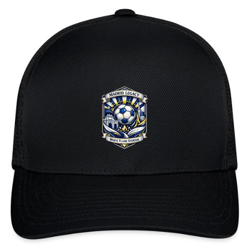 Madrid White Legacy T Shirt, Madrid Fan Gift - Flexfit Fitted Baseball Cap