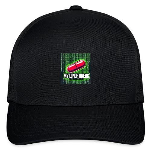 RED MLB - Flexfit Fitted Baseball Cap